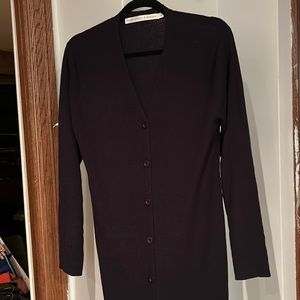 Fenn Wright and Manson sweater dress/long cardigan